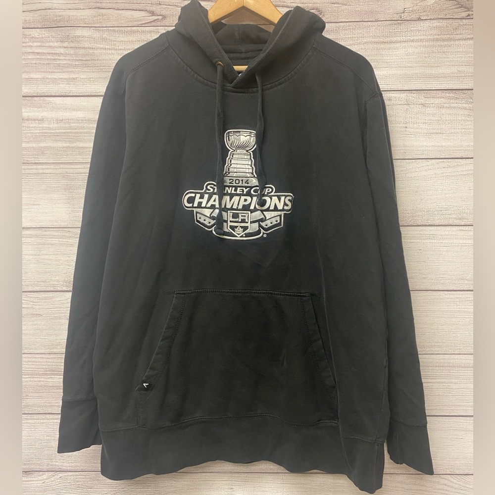 2014 Antigua Stanley Cup Champions LA Kings Men Stitched Hoodie